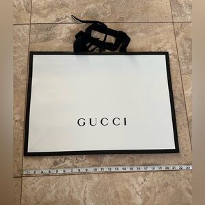Large Gucci shopping bag